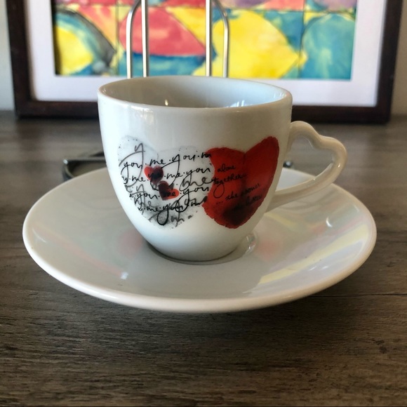 Espresso Cups with Hanging Rack - Picture 3 of 4